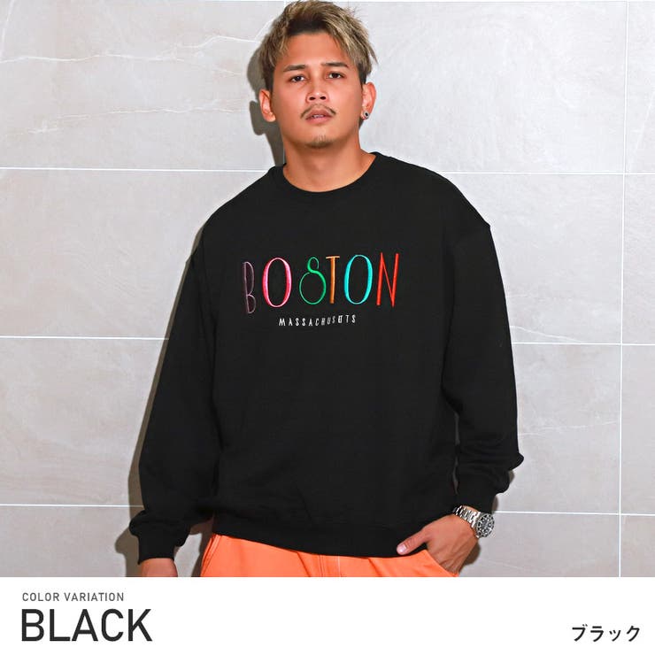 ブラック | トレーナー メンズ スウェット | LUXSTYLE