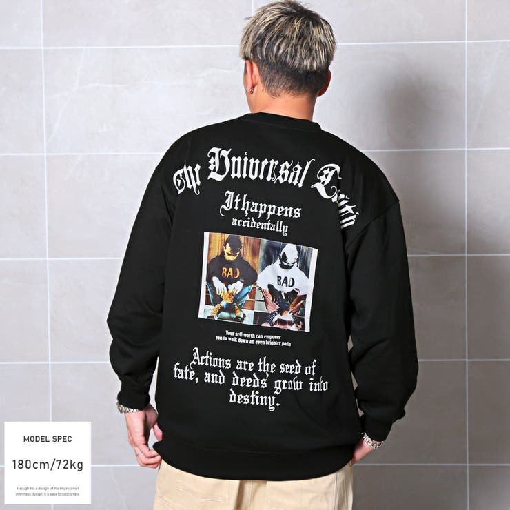 トレーナー メンズ スウェット[品番：LU000012059]｜LUXSTYLE（ラグ