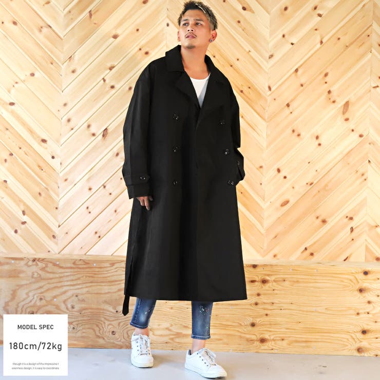 ダブルトレンチコート (7201R244-71) | Savile Row | 紳士服