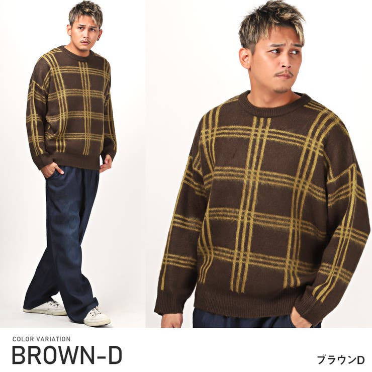 ニット メンズ セーター[品番：LU000012168]｜LUXSTYLE（ラグ