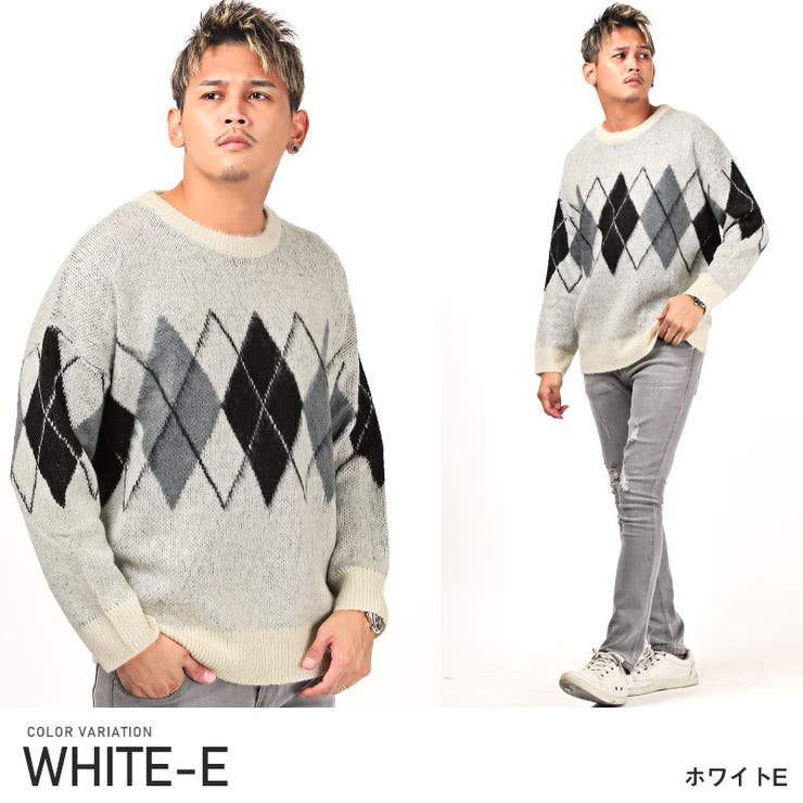 ニット メンズ セーター[品番：LU000012168]｜LUXSTYLE（ラグ