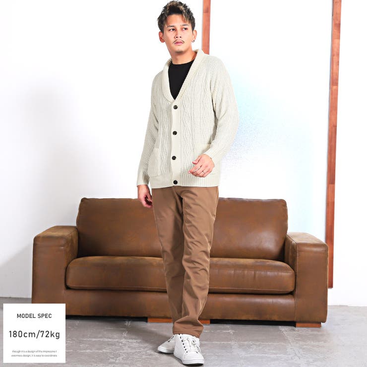 カーディガン ニット メンズ | LUXSTYLE | 詳細画像5 