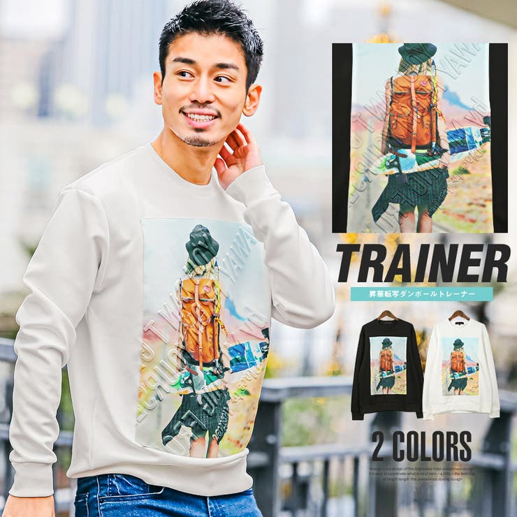 トレーナー メンズ ガールフォト | LUXSTYLE | 詳細画像1 