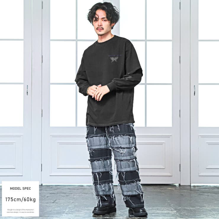 ロンT メンズ 長袖Tシャツ[品番：LU000012388]｜LUXSTYLE（ラグ