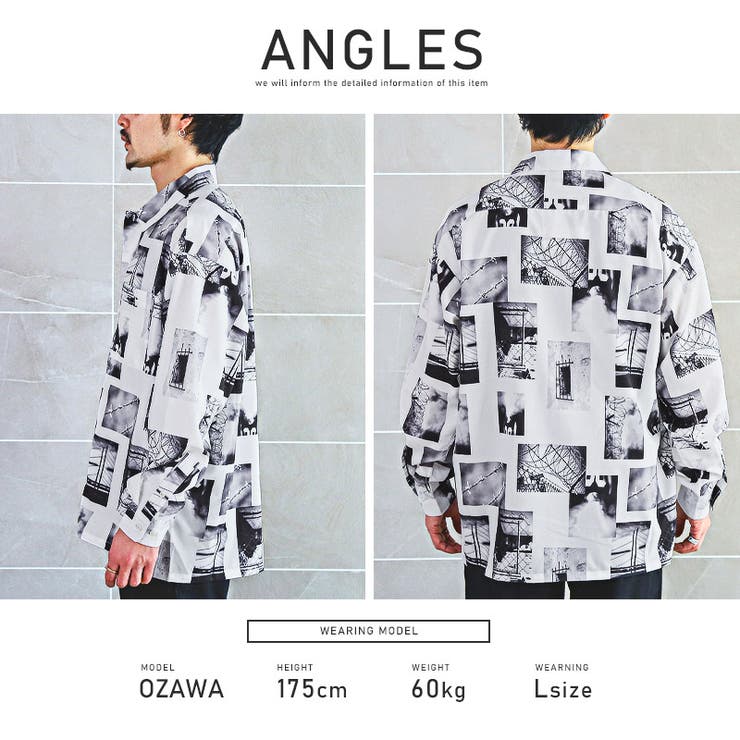 長袖シャツ メンズ 花柄[品番：LU000012446]｜LUXSTYLE（ラグ