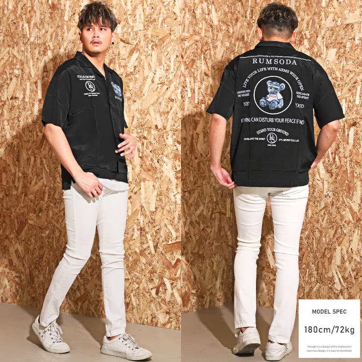 メンズシャツ オーバーサイズ ドロップショルダー | LUXSTYLE | 詳細画像8 