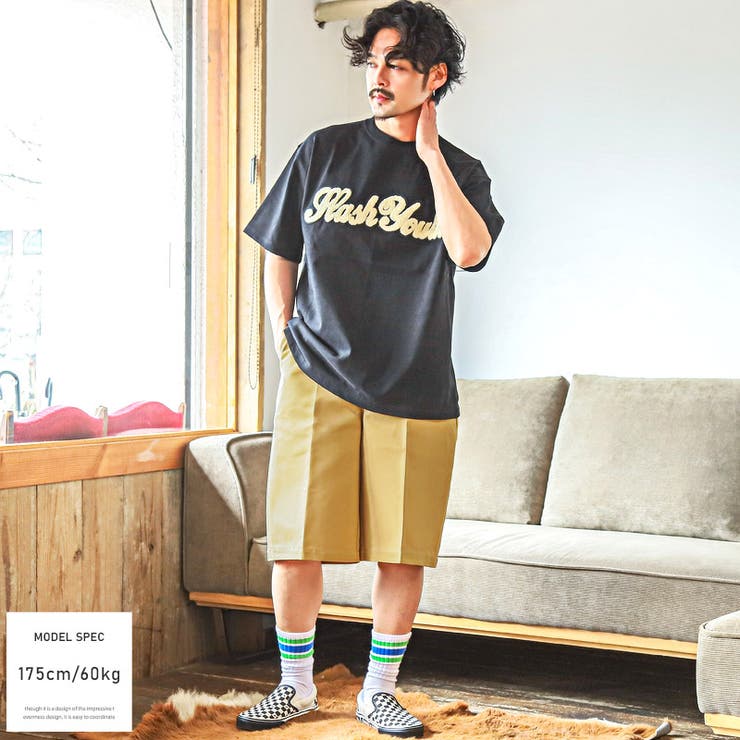 ハーフパンツ メンズ バギーパンツ[品番：LU000012498]｜LUXSTYLE