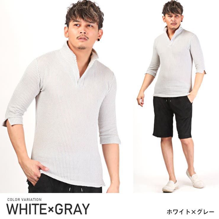 正規代理店 ポロシャツ メンズ 5分袖[品番：LU000012539]｜LUXSTYLE（ラグ メンズウェア