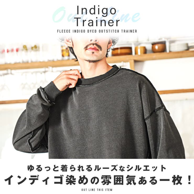 joker トレーナー メンズ 大きいサイズ スウェット 長袖 デニム 染め トップス 裏毛トレーナー ステッチ ちょいワル ストリート アメカジ :  joker by EverGreen - 通販 - Yahoo!ショッピング