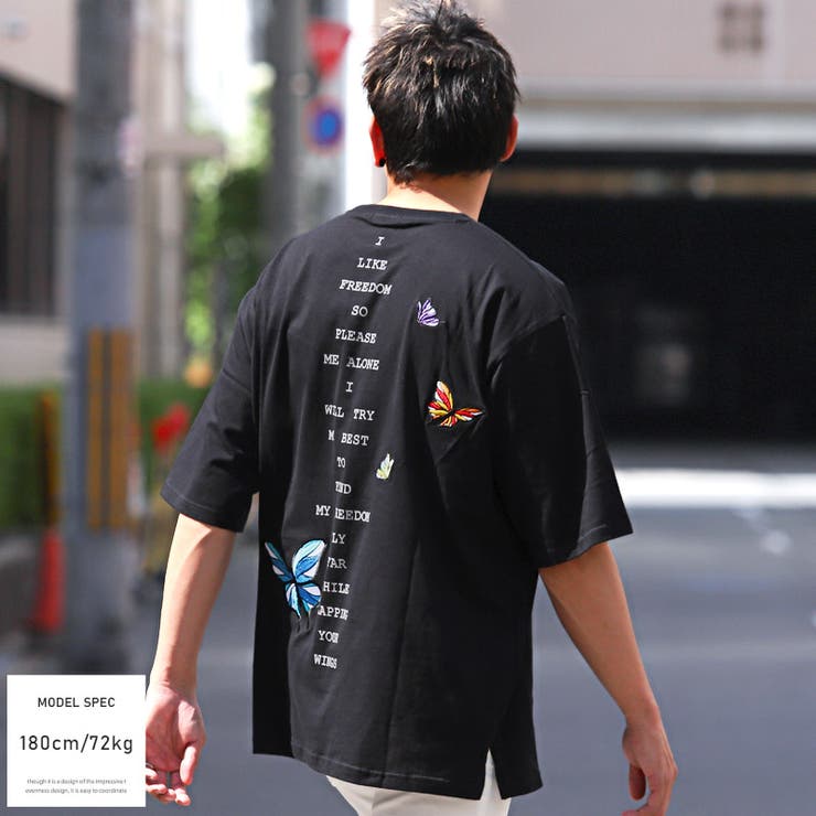 メンズTシャツ ドロップショルダー バックプリント[品番：LU000012651]｜LUXSTYLE（ラグスタイル）のメンズ ファッション通販｜SHOPLIST（ショップリスト）