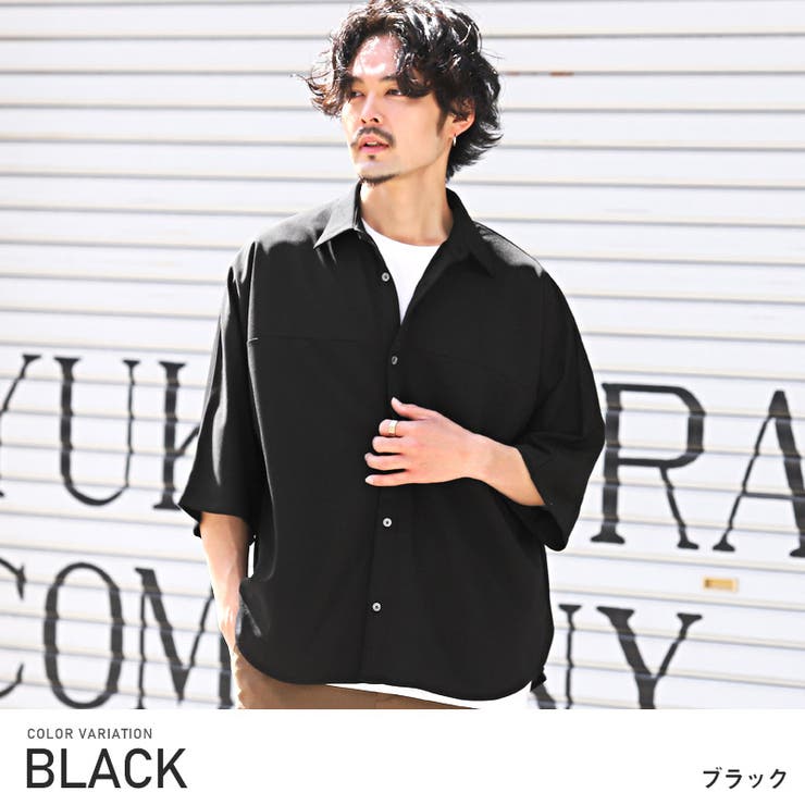 ラグスタイル LUXSTYLE ZIP付き半袖Tシャツ/Tシャツ メンズ 半袖