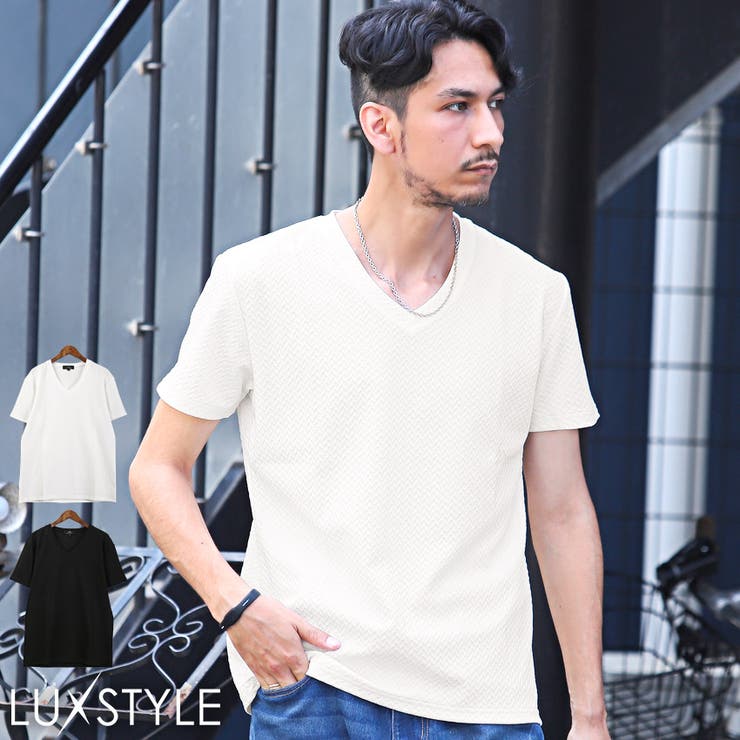 Tシャツ メンズ 半袖 | LUXSTYLE | 詳細画像1 