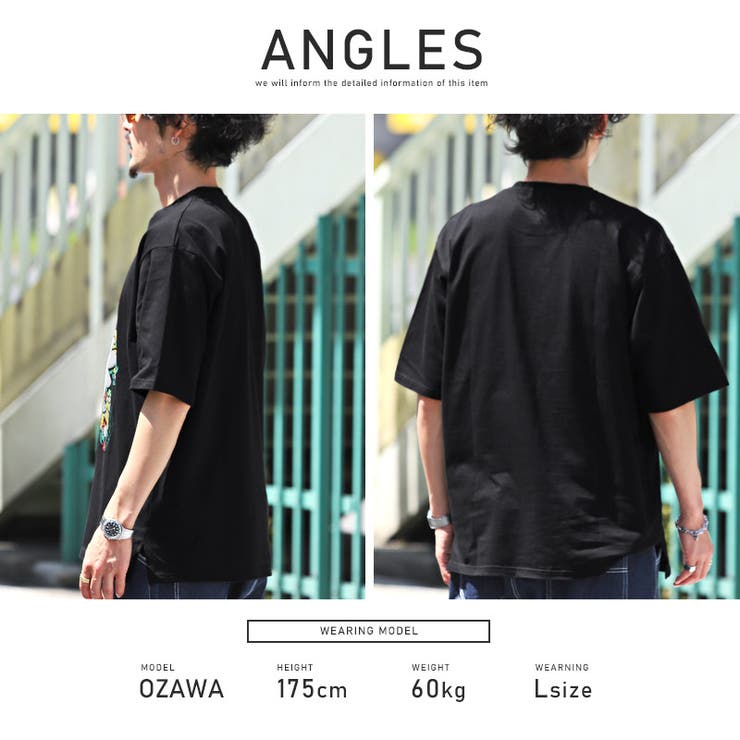 Tシャツメンズ半袖ベアフラワープリント花メンズT半袖Tシャツカットソークマ発泡プリントクルーネックホワイトブラック綿コットンカジュアルストリート韓国aa-2587