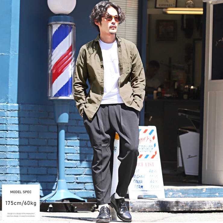 長袖シャツ メンズ メンズシャツ[品番：LU000012643]｜LUXSTYLE