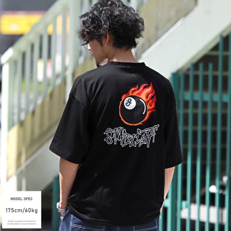 Tシャツメンズ半袖ビッグシルエット刺繍バックプリントトップスカットソー半袖Tシャツオーバーサイズ天竺ワンポイントグラフィティストリートスケーター韓国ユニセックスaa-2593