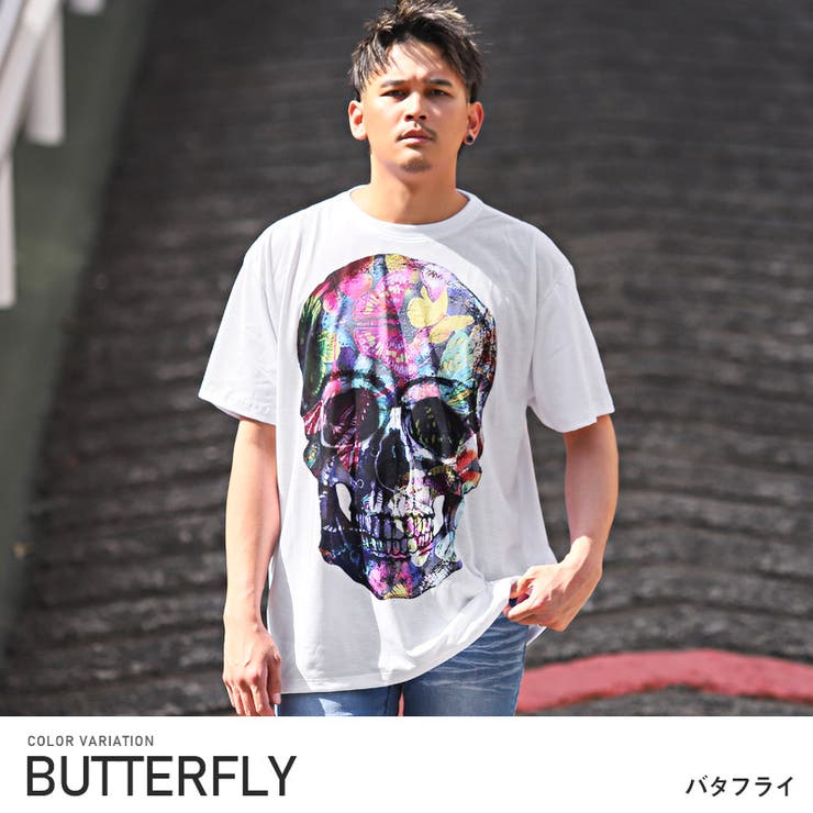 バタフライ | Tシャツ メンズ 半袖 | LUXSTYLE