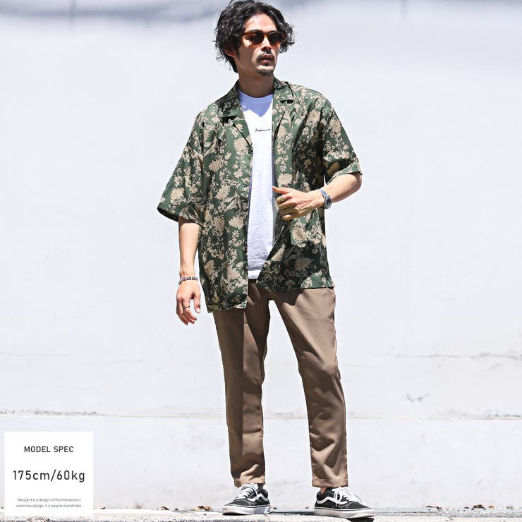 半袖シャツ メンズ シャツ[品番：LU000012642]｜LUXSTYLE（ラグ