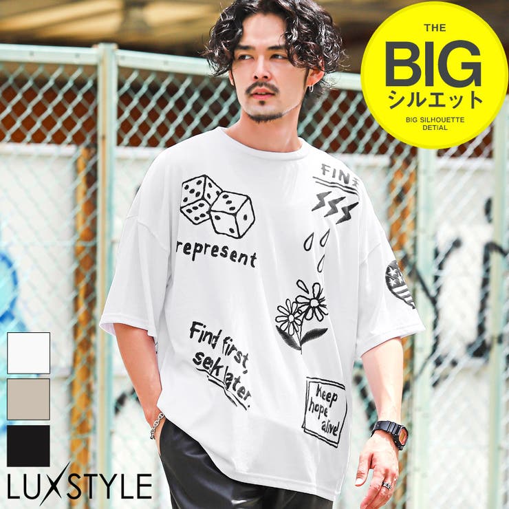 Tシャツ メンズ 半袖 | LUXSTYLE | 詳細画像1 
