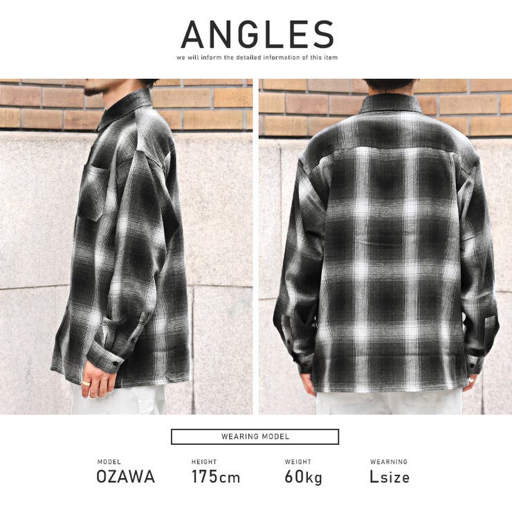 メンズシャツ オンブレチェック 総柄 | LUXSTYLE | 詳細画像10 