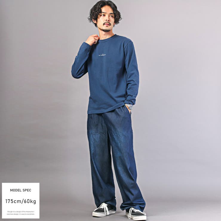ロンTメンズ長袖Tシャツ天竺ロゴ刺繍ワンポイントクルーネックメンズロンTメンズTシャツカットソートップス長袖英字ブラックホワイトネイビー綿シンプルカジュアルaa-2706