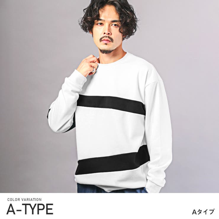 A | メンズトレーナー スエット ビッグシルエット | LUXSTYLE