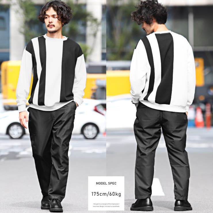 メンズトレーナー スエット ビッグシルエット | LUXSTYLE | 詳細画像6 