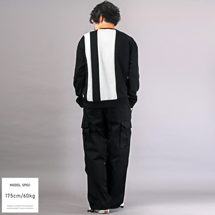 メンズトレーナー スエット ビッグシルエット | LUXSTYLE | 詳細画像9 