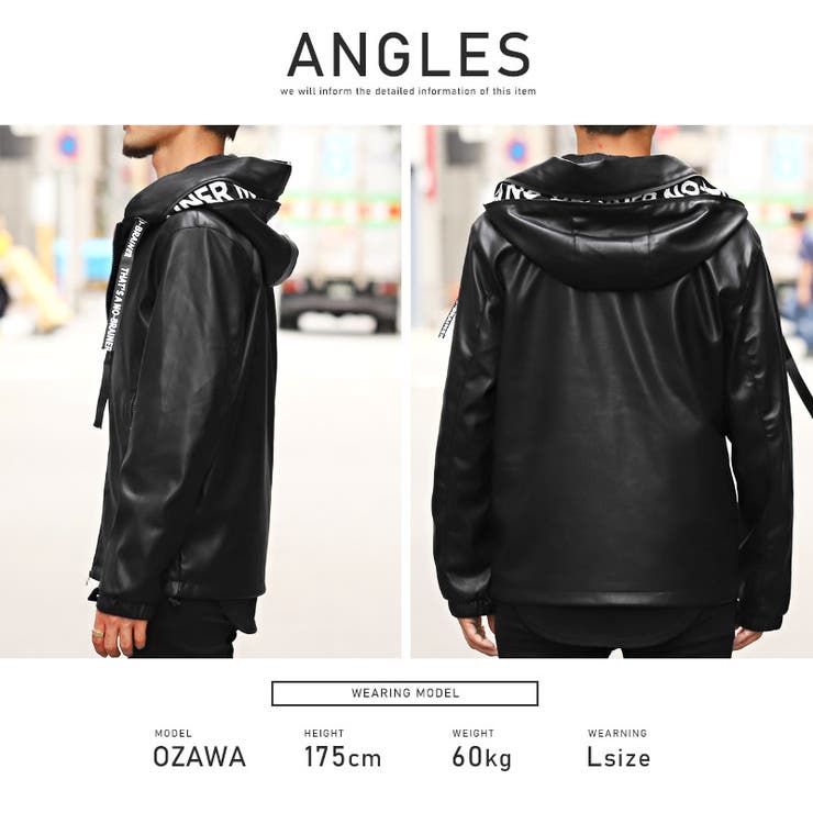 【値下実施】レザレクション チェーンエンブレムブルゾン メンズL Resurrection レザレクション チェーンエンブレムブルゾン