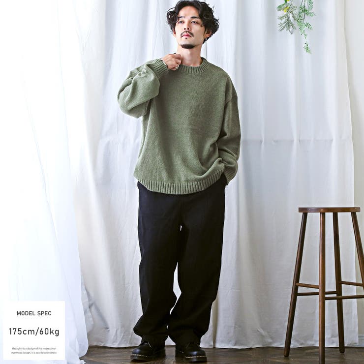 ニット メンズ 長袖[品番：LU000012867]｜LUXSTYLE（ラグスタイル