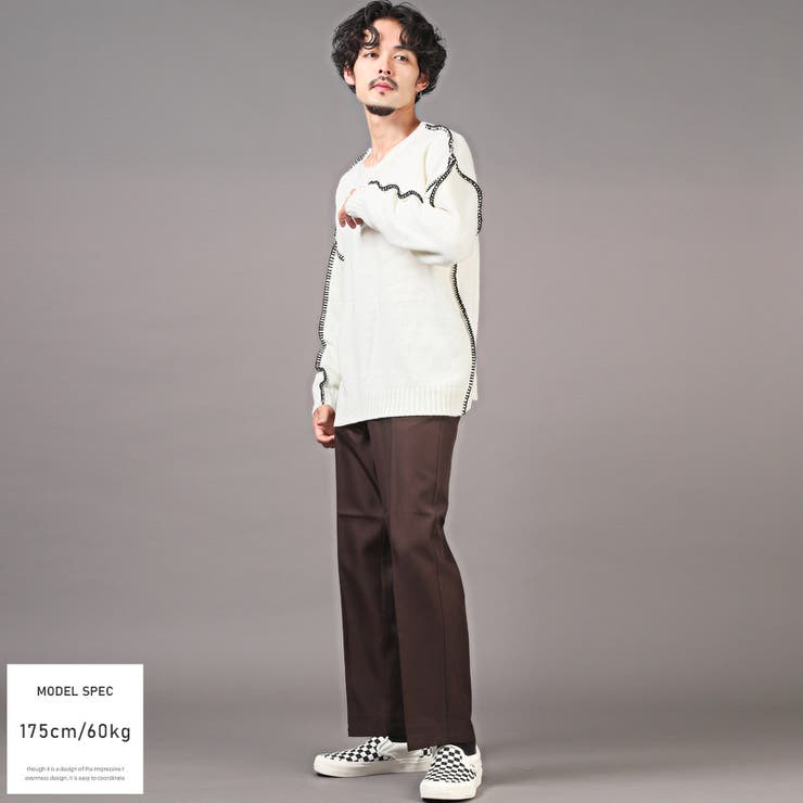 ニット メンズ セーター[品番：LU000012881]｜LUXSTYLE（ラグ
