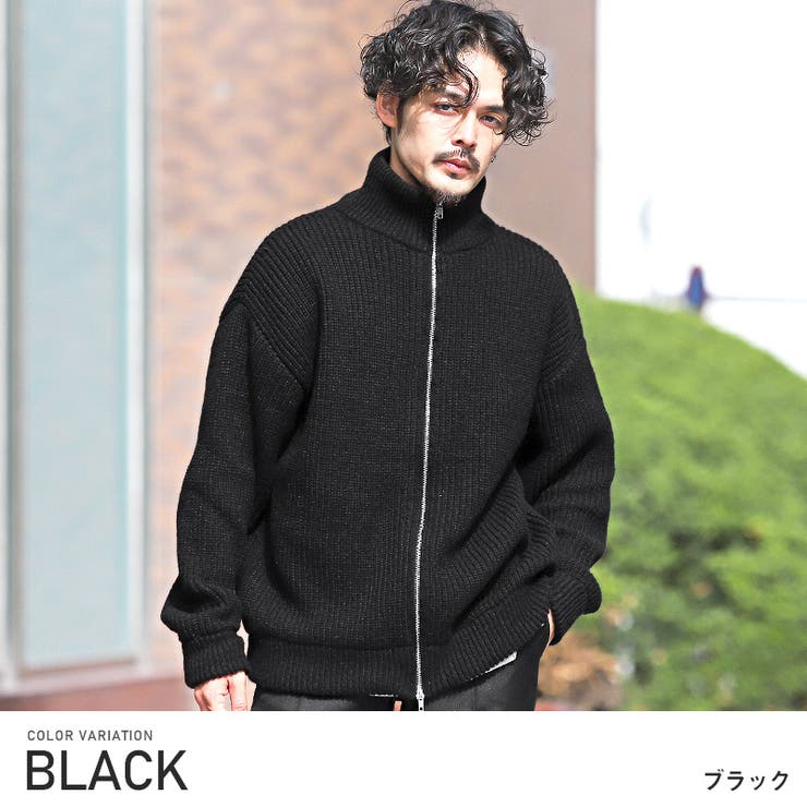 ジャケット ニット カーディガン[品番：LU000012891]｜LUXSTYLE（ラグ 