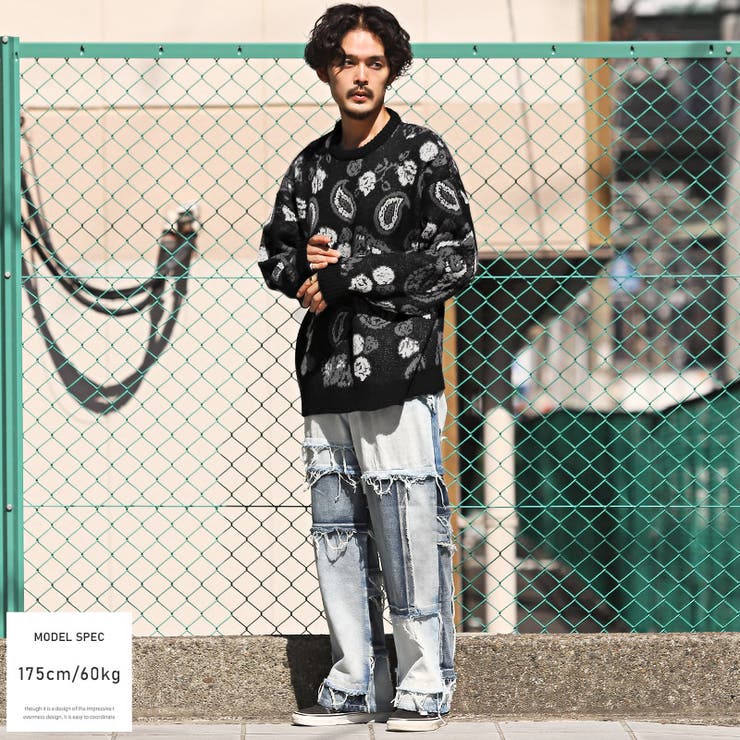 ニット メンズ ビッグシルエット | LUXSTYLE | 詳細画像5 