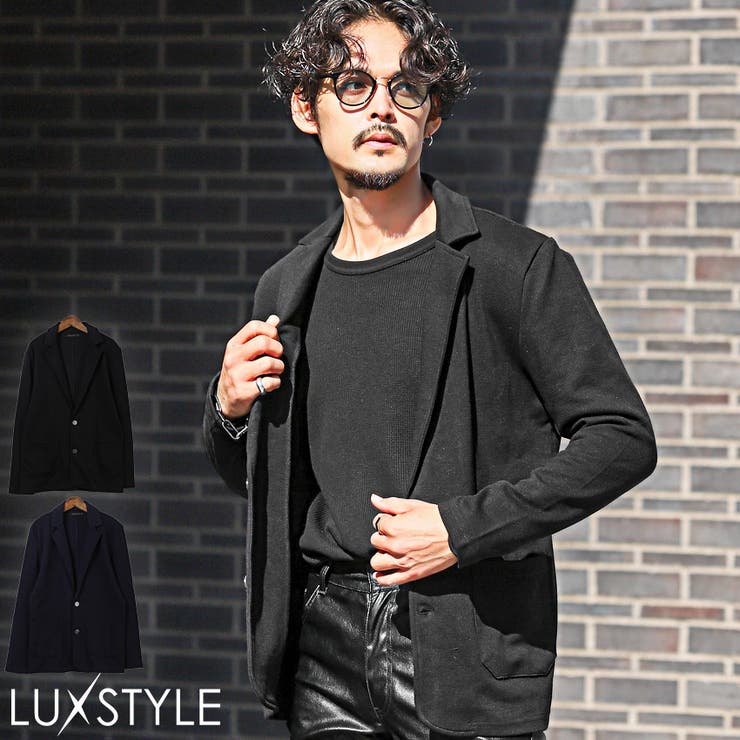 テーラードジャケット メンズ カルゼ素材 | LUXSTYLE | 詳細画像1 