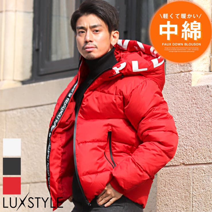 中綿ダウンジャケット 中綿ジャケット メンズ 中綿ブルゾン モッズ