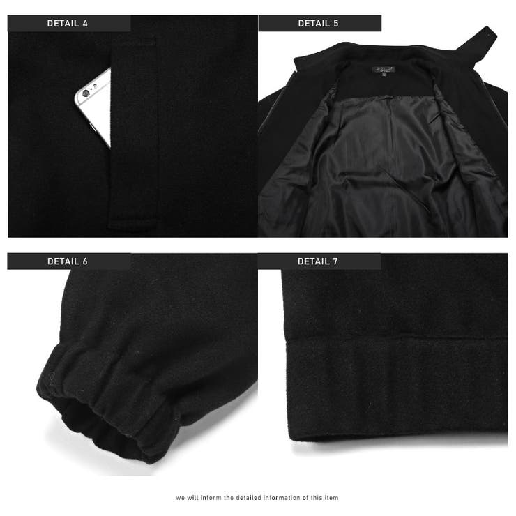 ブルゾン メンズ ウールライク[品番：LU000012954]｜LUXSTYLE
