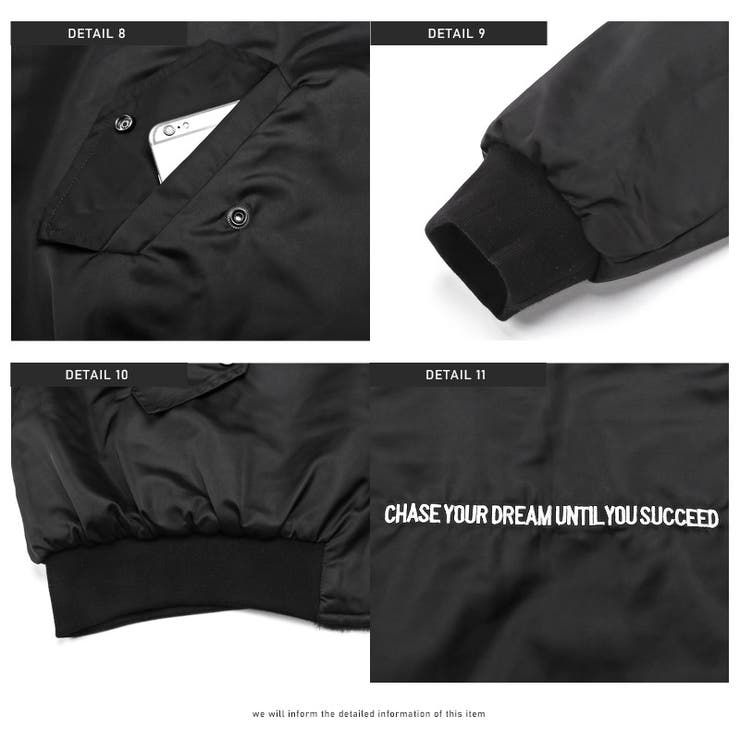 ファーブルゾン メンズ フェイクファー | LUXSTYLE | 詳細画像17 