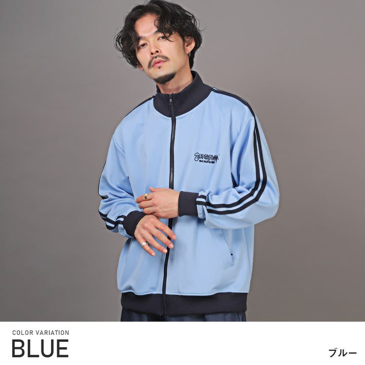 ドジャース マジェスティック トラックジャケット L ジャージ ブラック ブルー Majestic - ドジャース マジェスティック トラックジャケット L