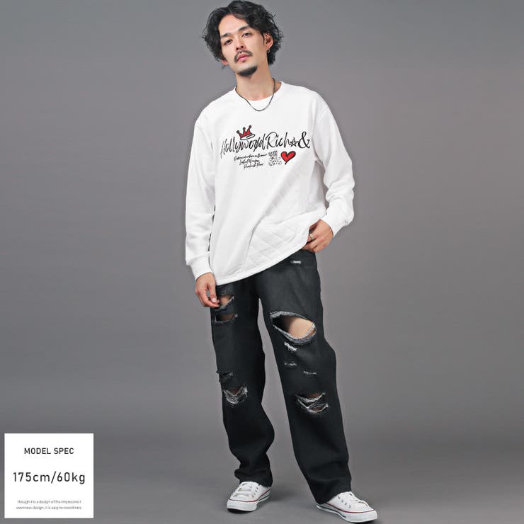 トレーナー メンズ スウェット[品番：LU000012992]｜LUXSTYLE