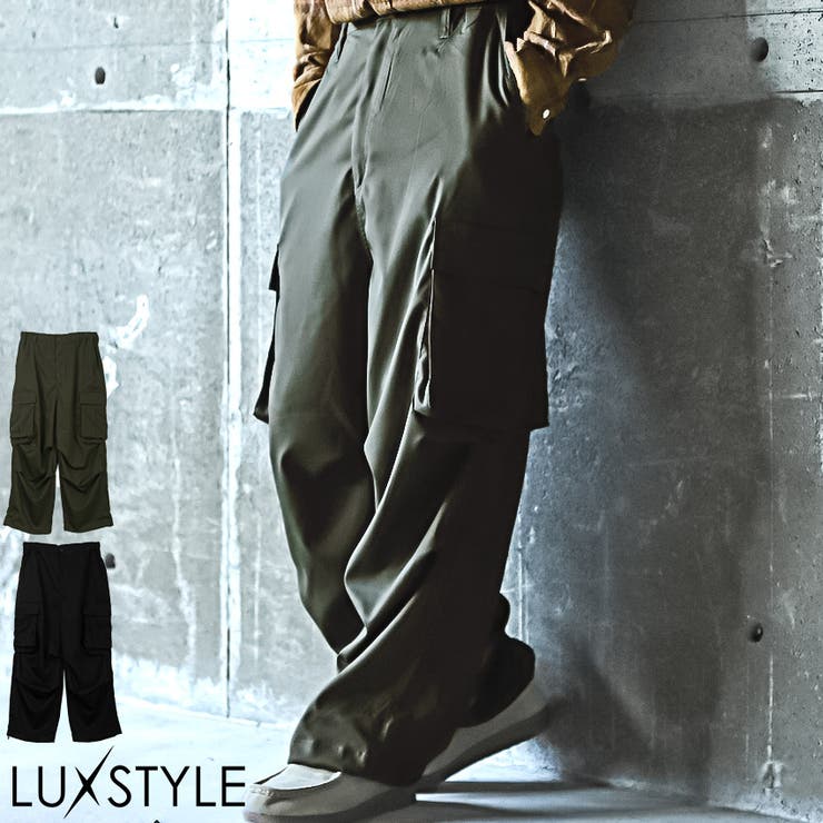 カーゴパンツ メンズ ワイドパンツ [品番：LU000012997]｜LUXSTYLE（ラグスタイル）のメンズファッション通販｜SHOPLIST（ショップリスト）