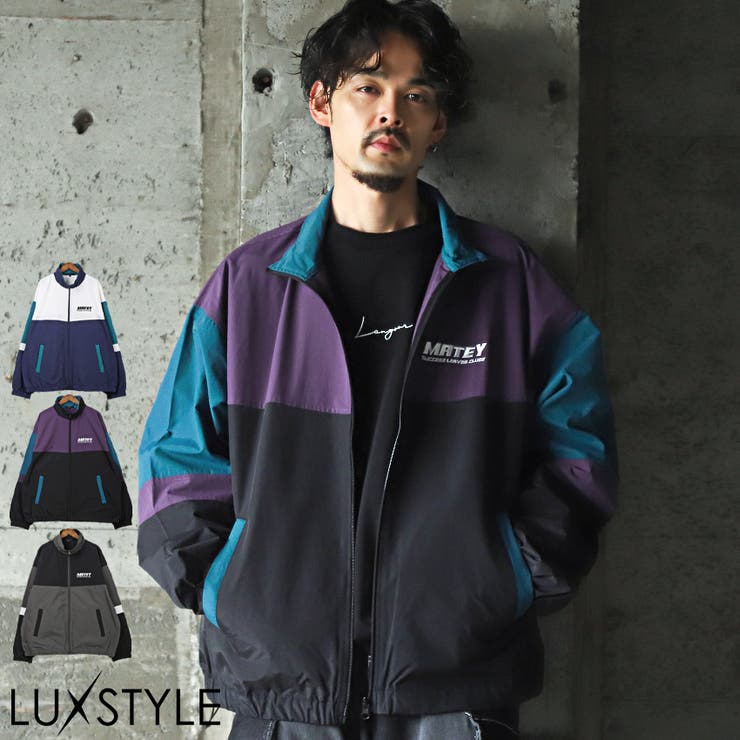 ナイロンジャケット メンズ ブルゾン[品番：LU000012998]｜LUXSTYLE 