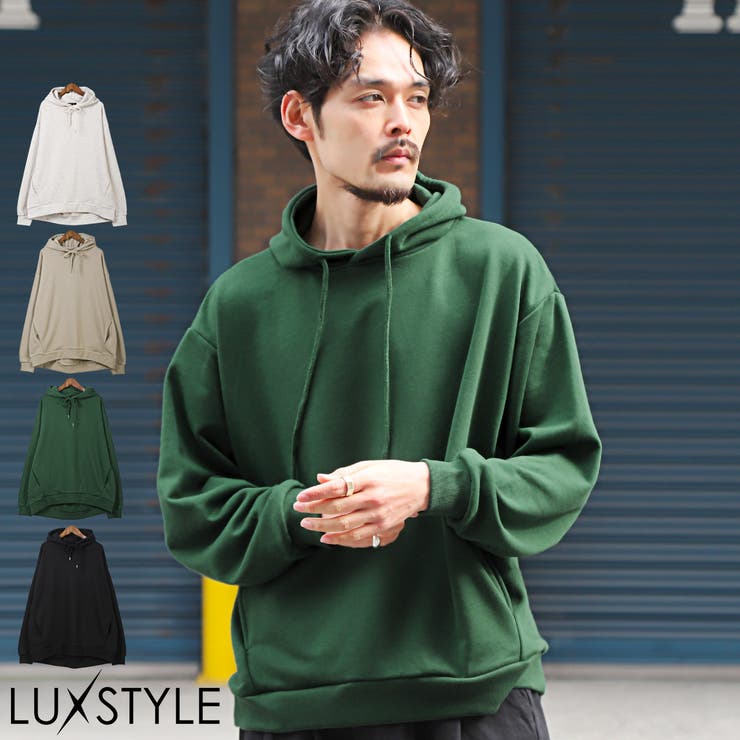 パーカー メンズ ヘビーウェイト[品番：LU000013023]｜LUXSTYLE