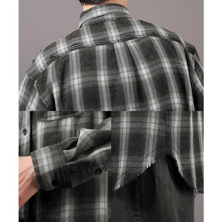長袖シャツ メンズ チェックシャツ[品番：LU000013014]｜LUXSTYLE（ラグスタイル）のメンズ ファッション通販｜SHOPLIST（ショップリスト）