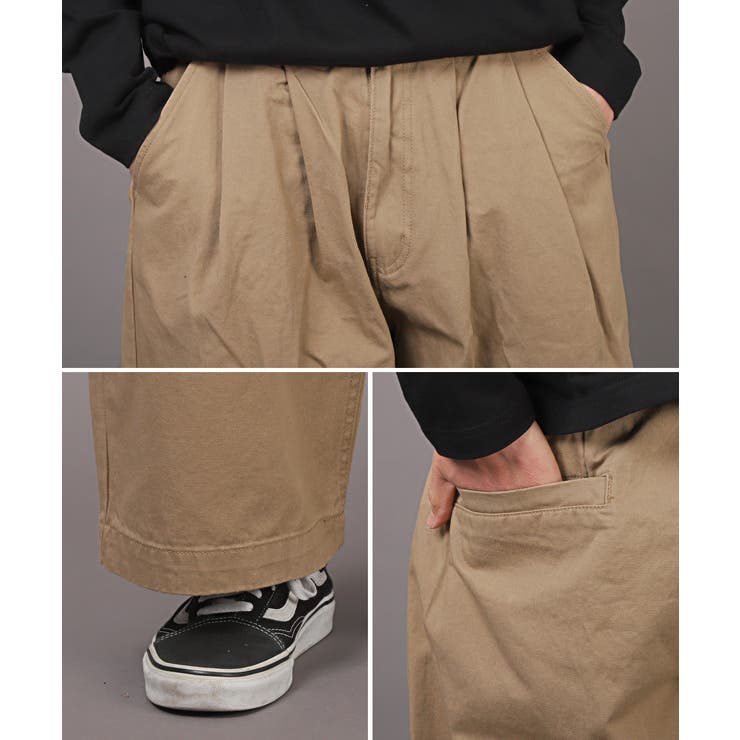 ワイドパンツ メンズ ストレート | LUXSTYLE | 詳細画像10 