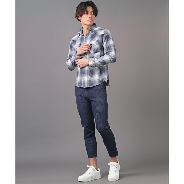 Austin Reed 長袖シャツ L コットン100% チェック柄 | 古着屋