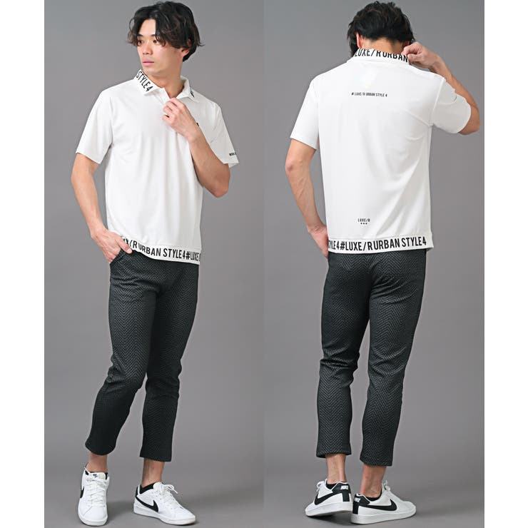 ポロシャツ 半袖 メンズ[品番：LU000013072]｜LUXSTYLE（ラグ