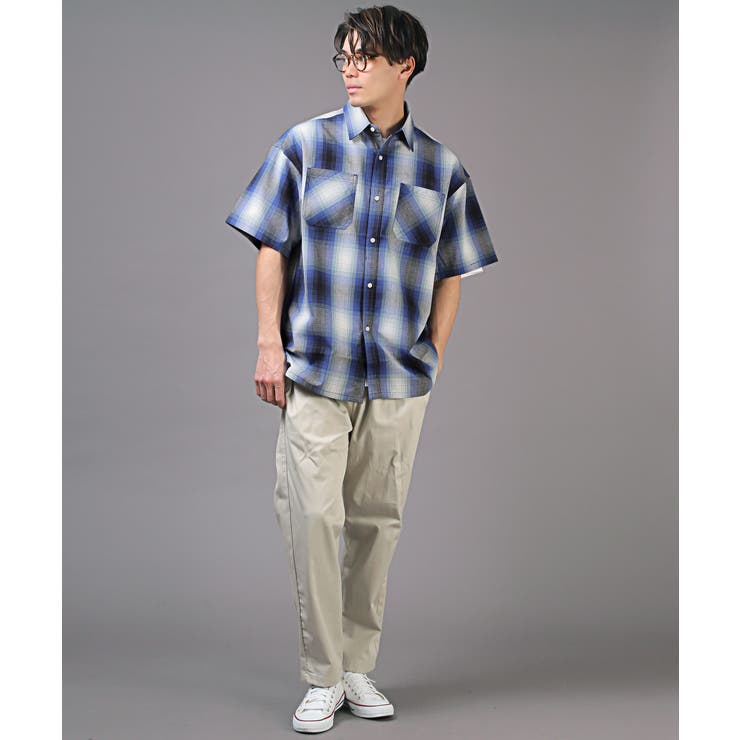 半袖シャツ メンズ チェックシャツ | LUXSTYLE | 詳細画像9 
