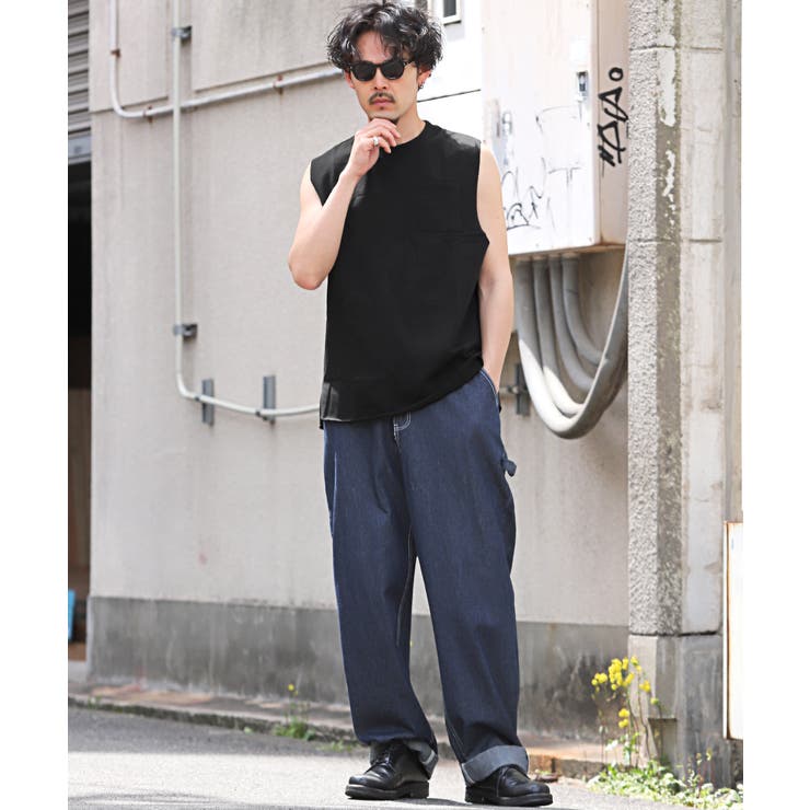 ノースリーブ メンズ Tシャツ | LUXSTYLE | 詳細画像4 