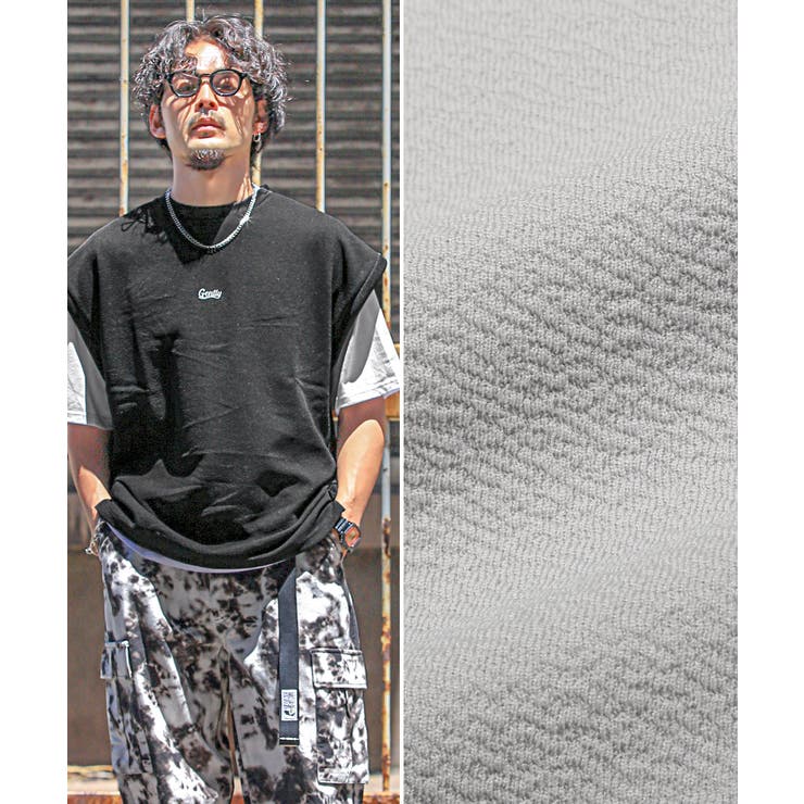 半袖Tシャツ ベスト アンサンブル | LUXSTYLE | 詳細画像5 