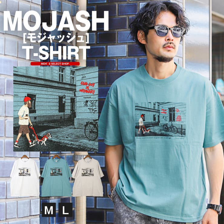 MOJASH モジャッシュ Tシャツ[品番：LU000013219]｜LUXSTYLE（ラグ