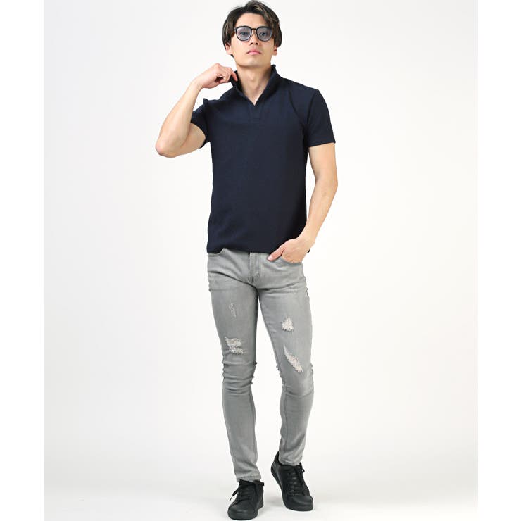 ポロシャツ 半袖 メンズ | LUXSTYLE | 詳細画像8 